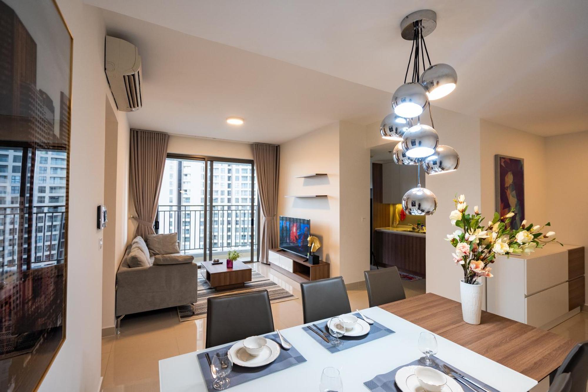 Central Business District Rivergate Apartment - Free Pickup & Pool Ho Chi Minh-Byen Eksteriør billede