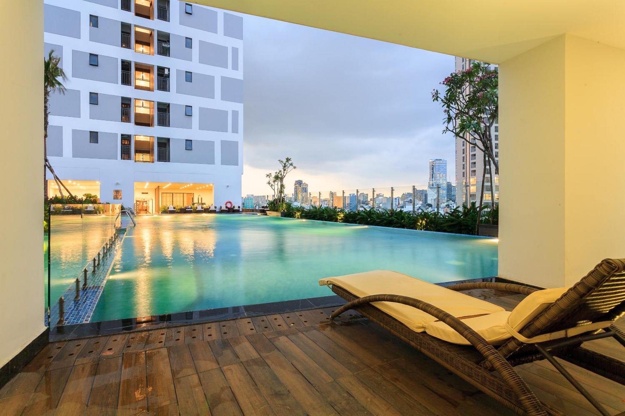 Central Business District Rivergate Apartment - Free Pickup & Pool Ho Chi Minh-Byen Eksteriør billede