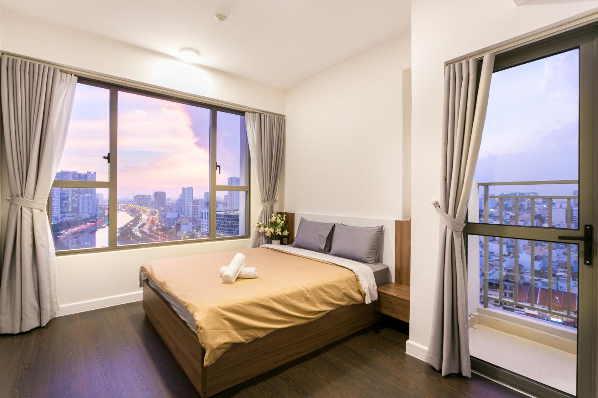 Central Business District Rivergate Apartment - Free Pickup & Pool Ho Chi Minh-Byen Eksteriør billede