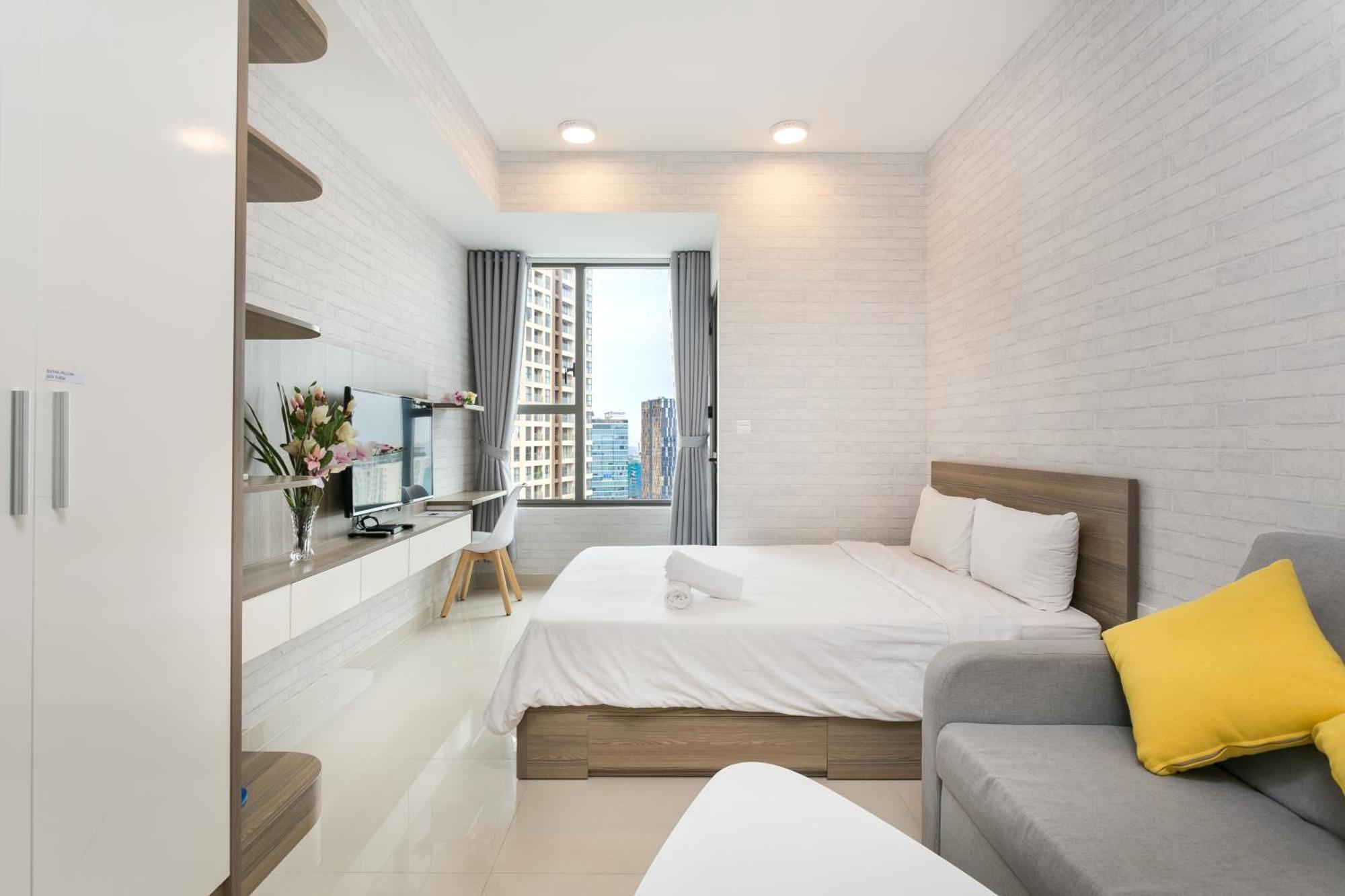 Central Business District Rivergate Apartment - Free Pickup & Pool Ho Chi Minh-Byen Eksteriør billede
